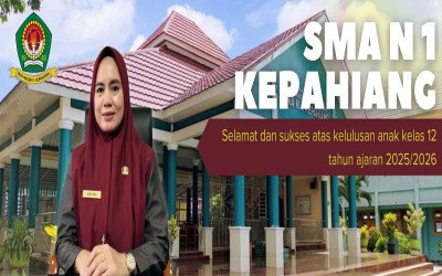 PENGUMUMAN KELULUSAN SISWA/I KELAS XII SMAN 1 KEPAHIANG T.P 2025/2026