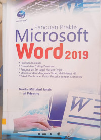 Image of Panduan Praktis Microsoft Word 2019